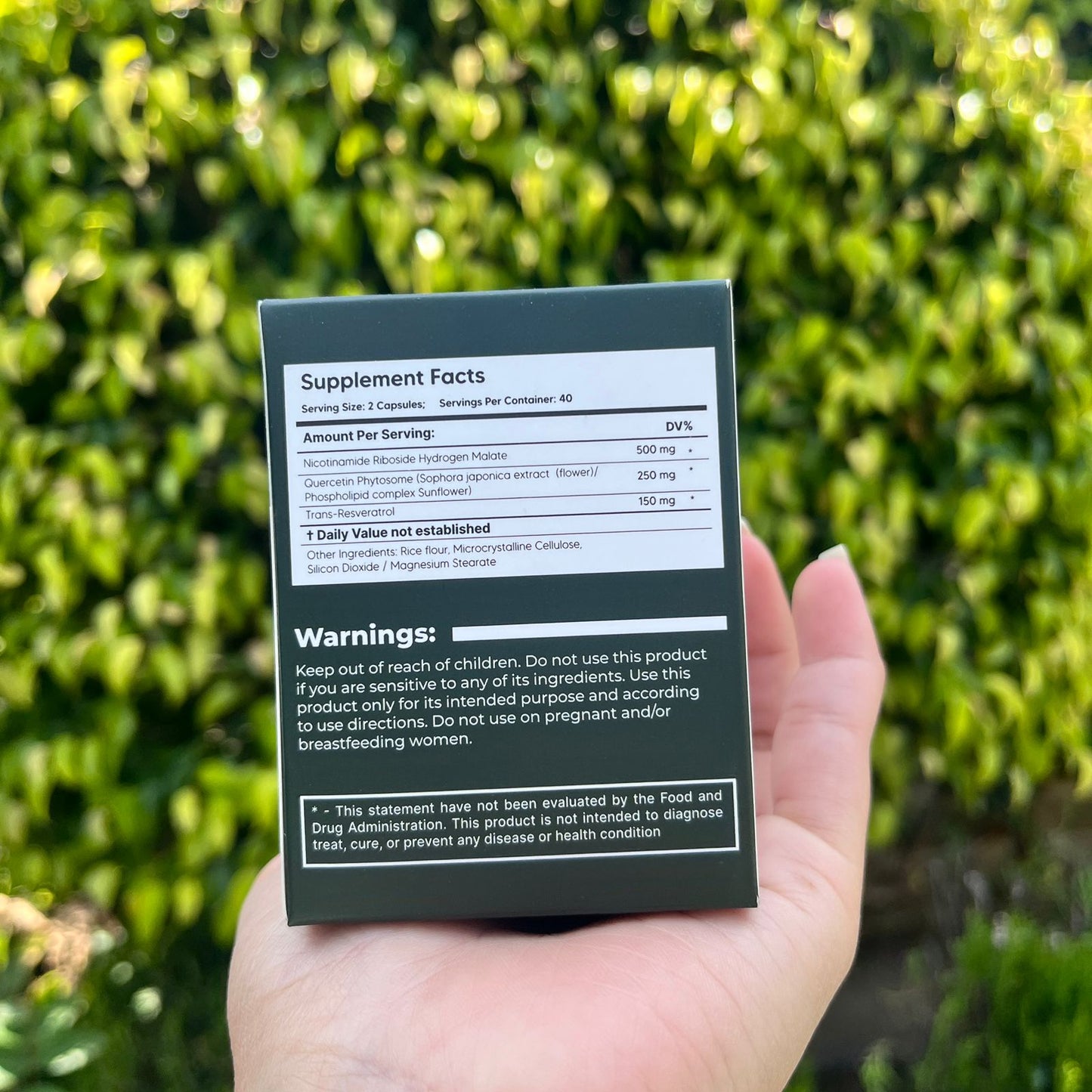 Nad+ resveratrol
